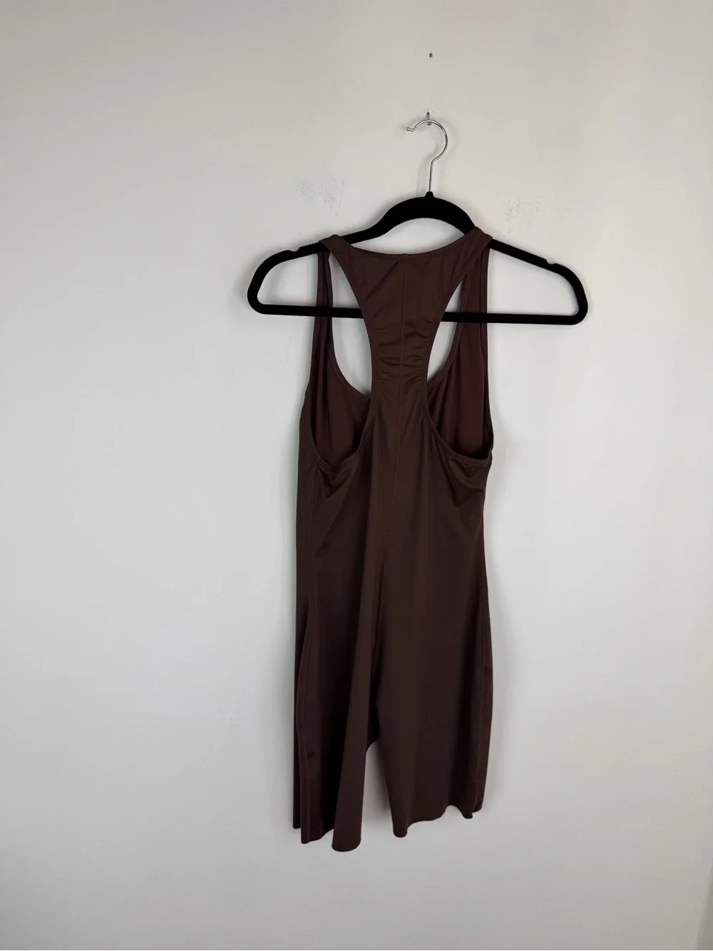 SKIMS Cycle Suit One Piece Swim Suit - Coco Size L